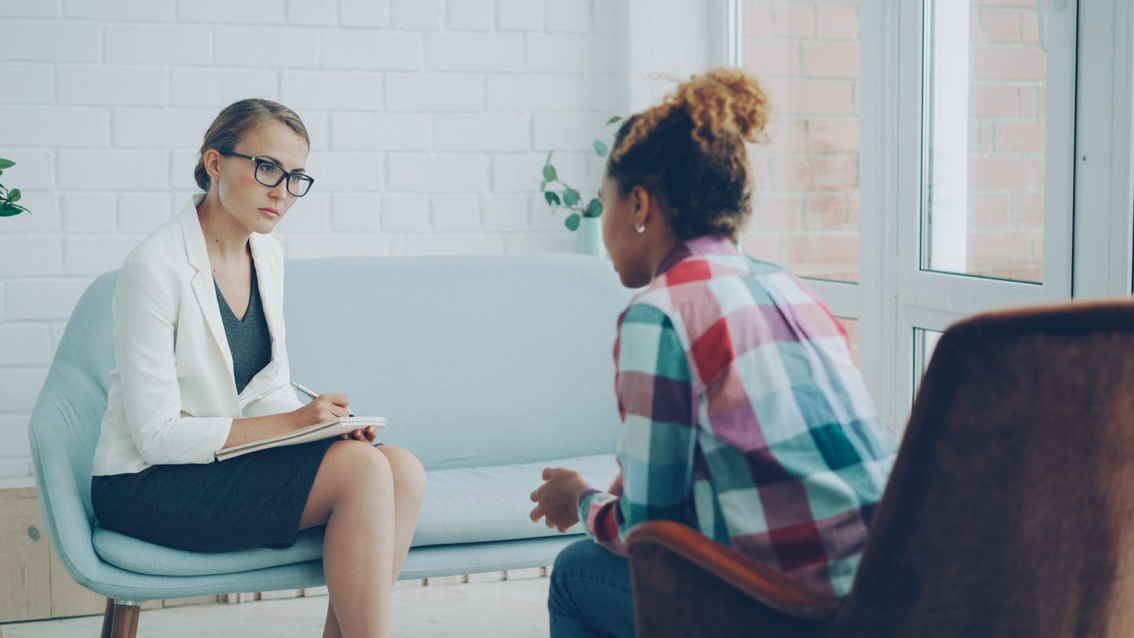 A supportive therapy counseling session