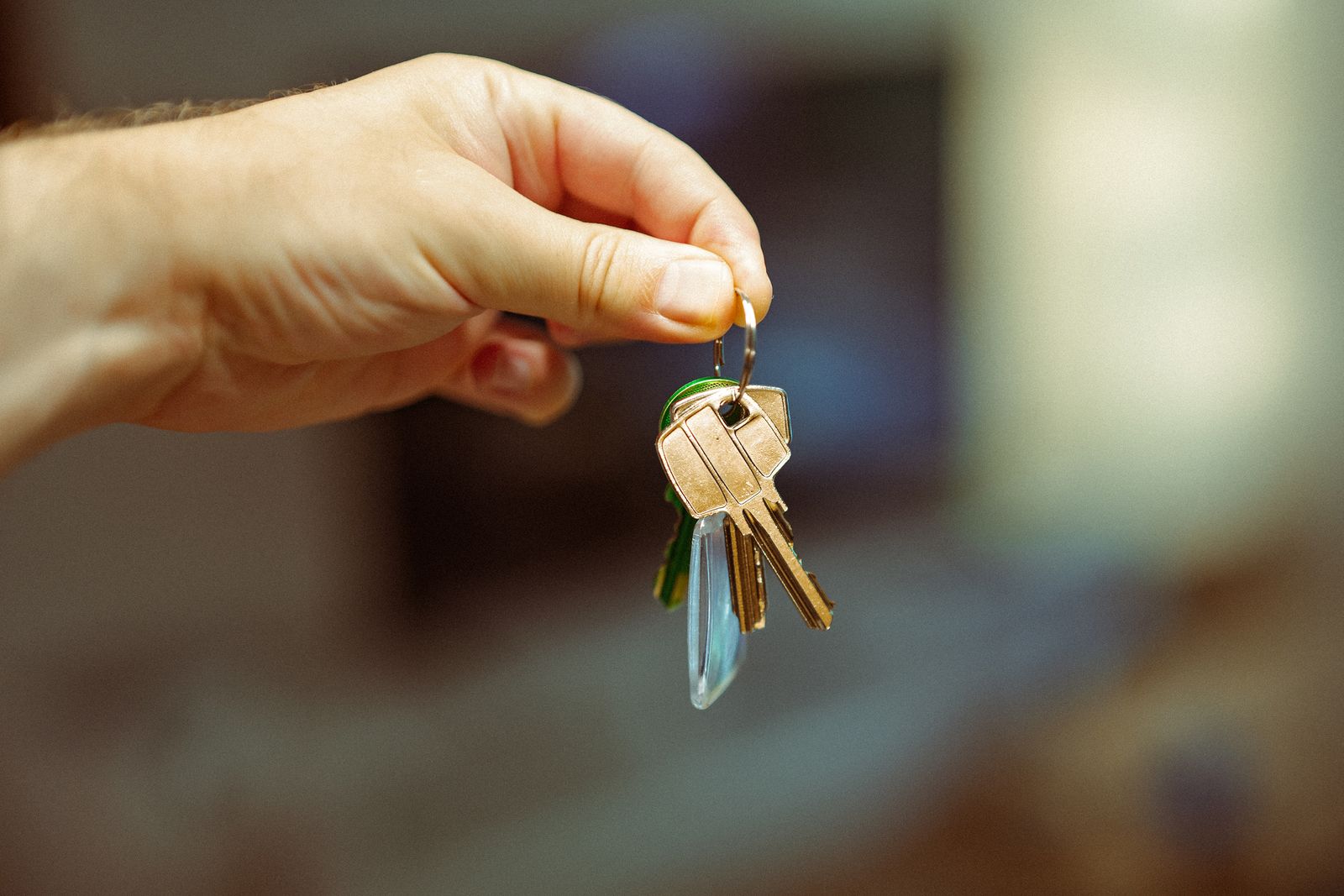 Keys representing a managed rental property