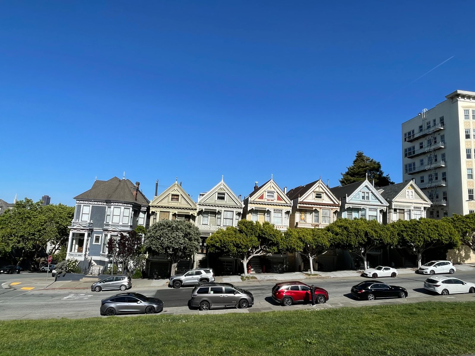Row of residential houses in San Francisco