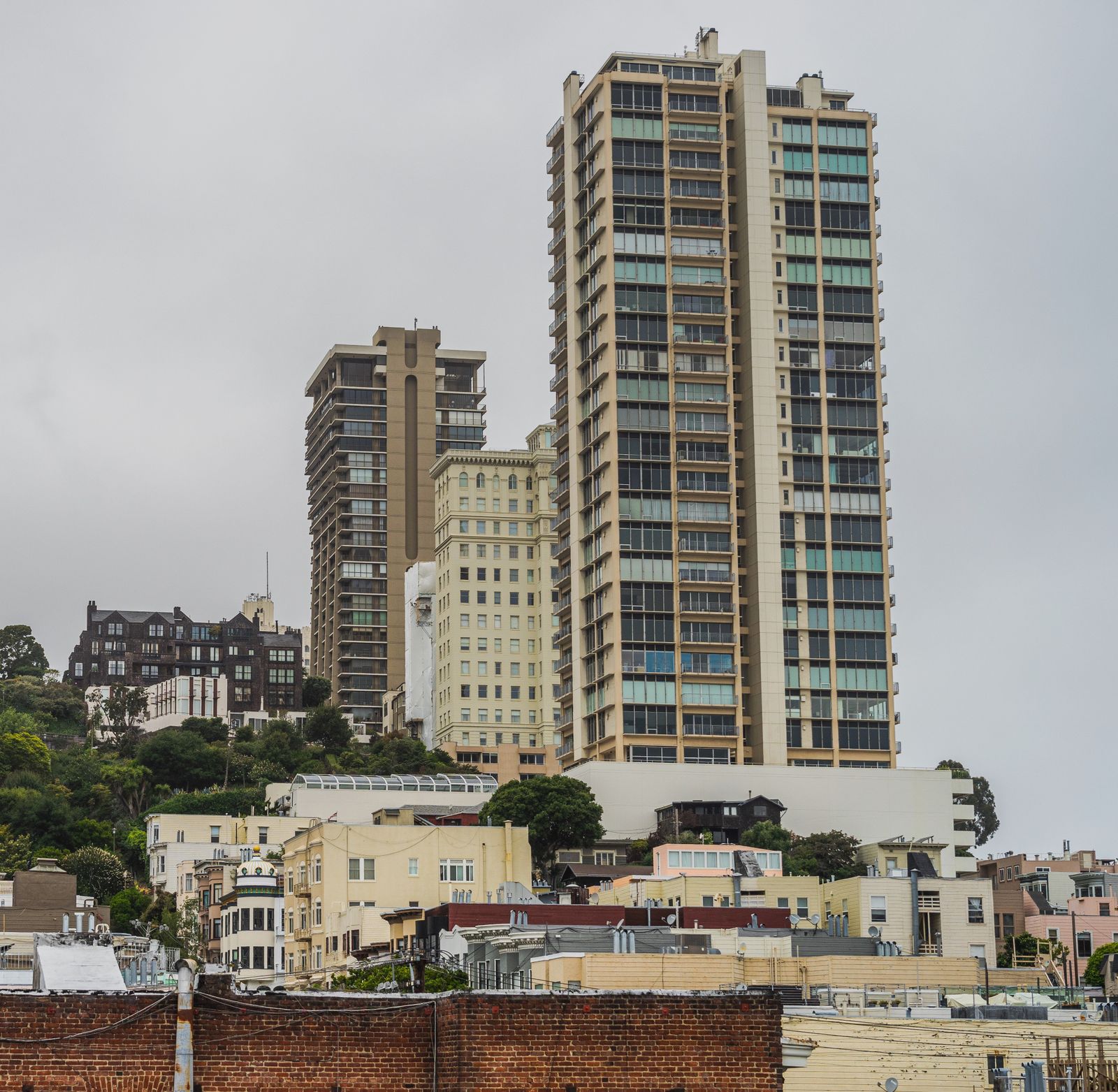 Modern San Francisco cityscape architecture
