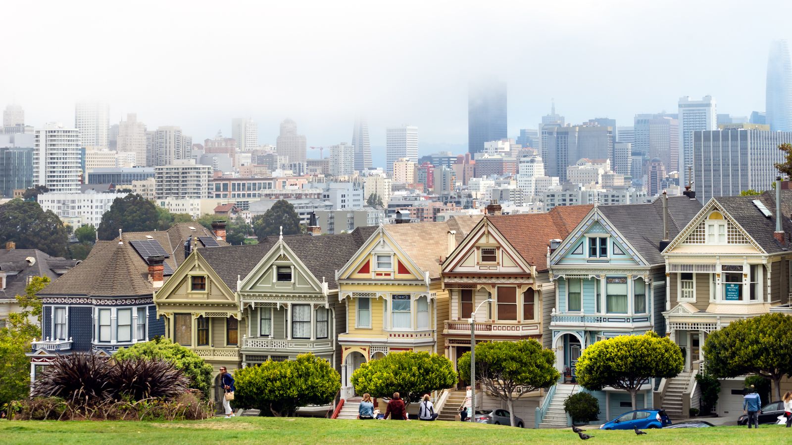 Iconic San Francisco residential houses